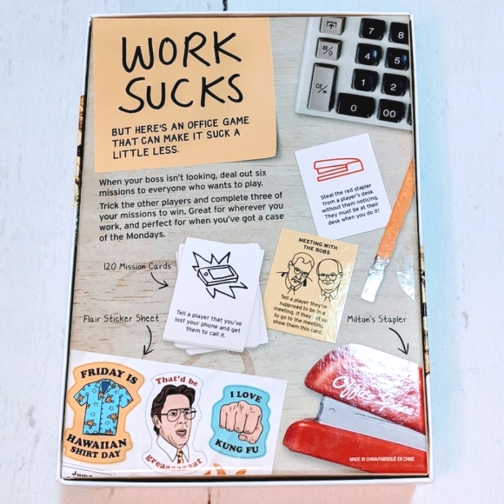 OFFICE SPACE Themed Game